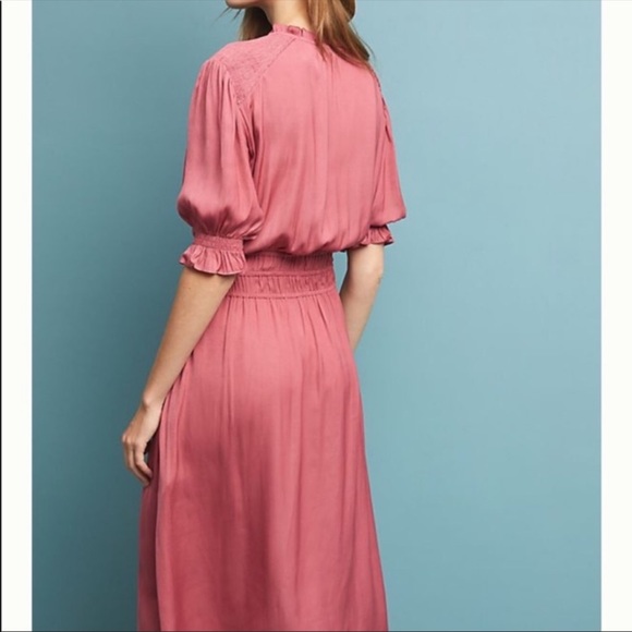 Anthropologie | Current Air Cape May Smocked Dress - Picture 10 of 11